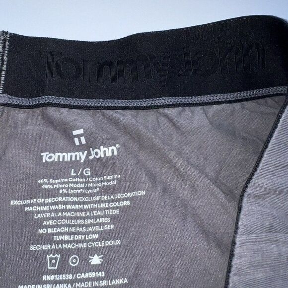 Tommy John Supima Cotton Lounge Sweatpants Women’s Size Large Gray - Picture 3 of 3